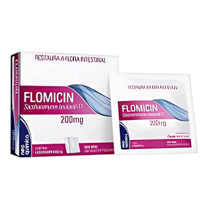 Flomicin Pó 200mg com 4 Envelopes