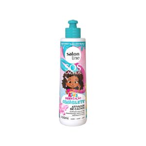 Ativador de Cachos Salon Line Kids SOS Cachos Hidratação Chiclete 300ml
