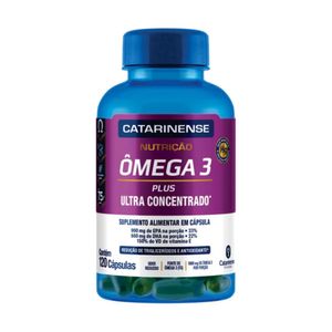 Ômega 3 Plus Catarinense Nutrição 120 Cápsulas