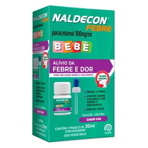 Naldecon Febre Bebê Sabor Uva 30ml