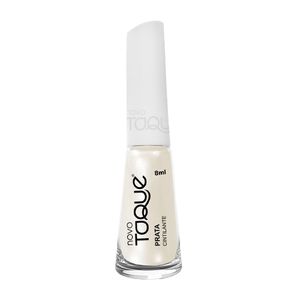 Esmalte Novo Toque Prata Cintilante 8ml