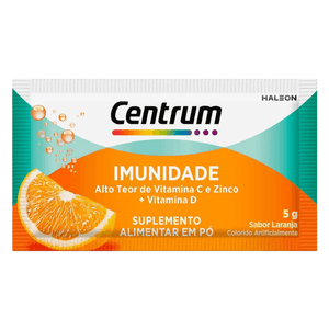 Centrum Imunidade em Pó com Vitaminas C e D + Zinco – 1 Sachê
