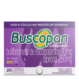 Buscopan Composto com 20 drágeas