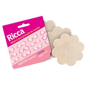 Adesivo Para Proteção Dos Mamilos Ricca Descartável com 3 Pares