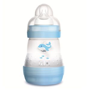 Mamadeira Easy Start Mam Silicone Ortodôntico Boys Azul 160ml