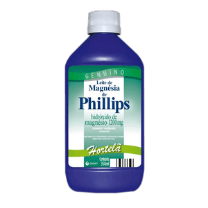 Leite de Magnesia Phillips Original Hortelã 350ml