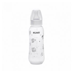 Mamadeira Kuka Bico Universal Natural Branca 250ml