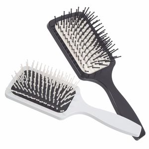 Escova de Cabelo Natus Plant Magic Black & White Quadrada