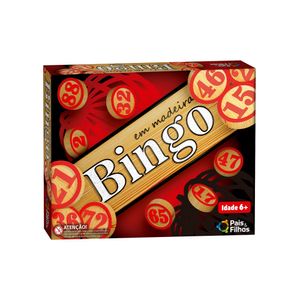 Bingo em Madeira Pais E Filhos Super Jogos