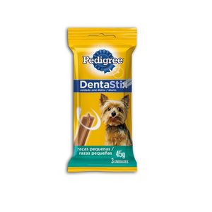 Petisco Pedigree Dentastix Raças Pequenas 3 Sticks 45g