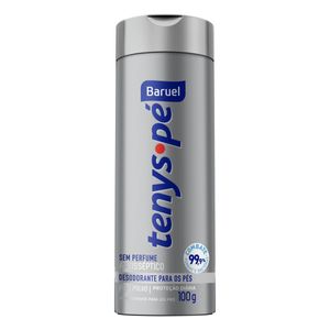 Tenys Pé Baruel Pó Sem Perfume 100g
