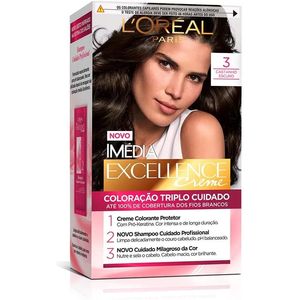 Tintura Imédia Loréal 3 Castanho Escuro