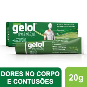 Gelol pomada com 20g