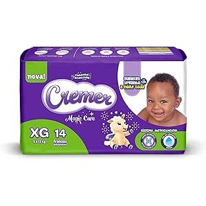 Fralda cremer Disney Baby Jumbinho Tamanho Xg com 14 Unidades