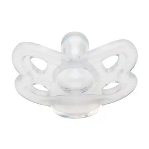 Chupeta Lolly 100% Silicone Rt1 Transparente