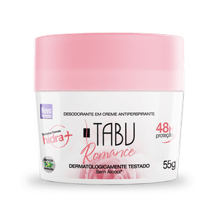 Desodorante Tabu creme Romance 55g