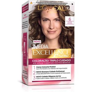 Tintura Imédia Loréal 6 Louro Escuro