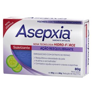 Sabonete Asepxia Suavizante Requilibrante 80g