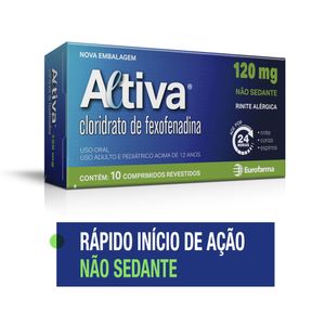 Altiva Eurofarma 120mg com 10 comprimidos