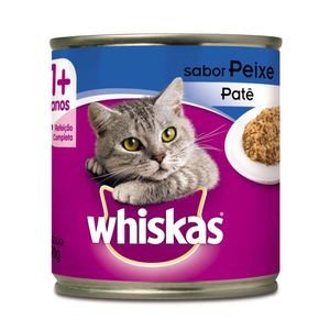 Ração Para Gatos Whiskas Peixe Lata 290g