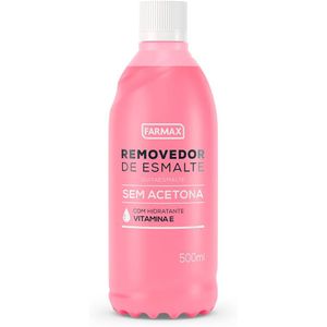 Removedor de Esmalte Farmax Sem Acetona 500ml