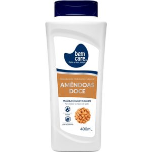 Desodorante Bem Care Hidratante Corporal Amêndoas 400ml