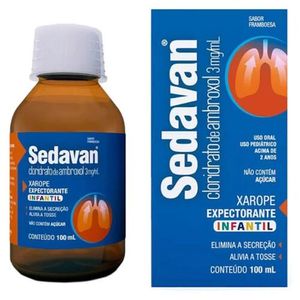 Sedavan 3mg Xarope Infantil 100ml
