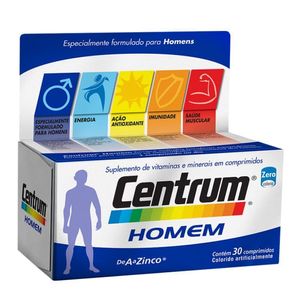 Centrum Homem Essentials com 30 comprimidos