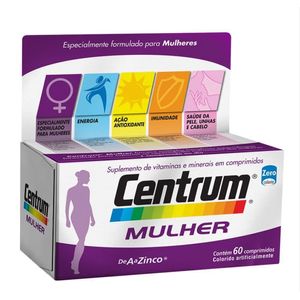 Centrum Mulher Essentials com 60 comprimidos