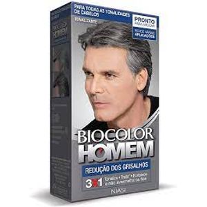 Tintura Kit Biocolor Homem Grisalhos