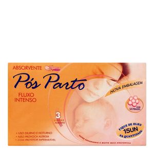 Absorvente Karisma Pós Parto com 15 Unidades