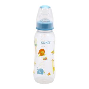Mamadeira Kuka Natural Color Ortodôntico Azul 250ml