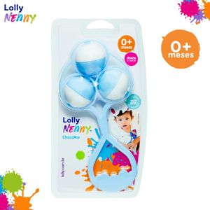 Chocalho Lolly Tip Azul