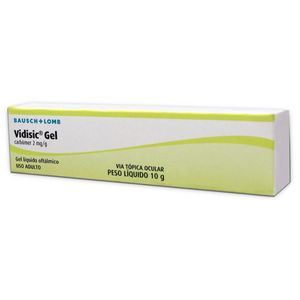 Vidisic 2mg/g Gel com 10g