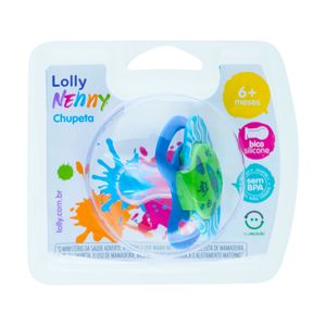 Chupeta Lolly Viva Silicone Ortodôntico Masculino Tamanho 2