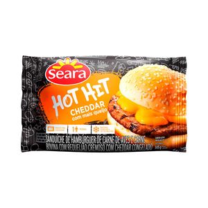 Sanduiche Hot Hit Seara Cheddar 145g
