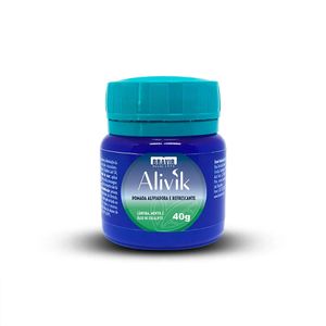 pomada Alivik Aliviadora E Refrescante 40g