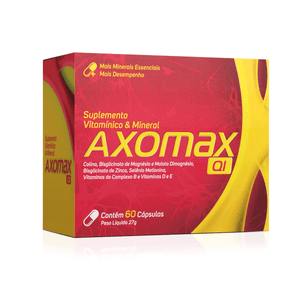 Axomax Qi Ecofitus com 60 cápsulas