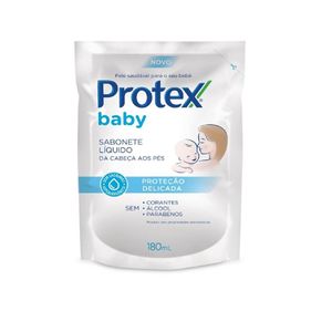 Sabonete Protex Baby Proteção Delicada 180ml Refil