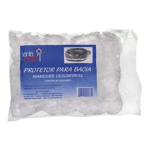 Protetor Para Bacia Santa Clara Manicure Descartável com 50 Unidades