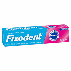 Creme Fixador de Dentadura Fixodent Original com 68g