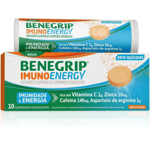 Benegrip Imuno Energy Efervescente com 10 Comprimidos