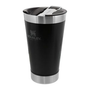 Copo Térmico Stanley Com Tampa Preto 473ml