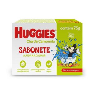 Sabonete Infantil Huggies Disney Baby Chá de Camomila Barra 75g