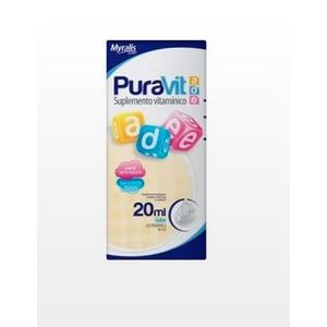 Puravit A+D+E Myralis solução Oral em gotas+ Dosador 20ml