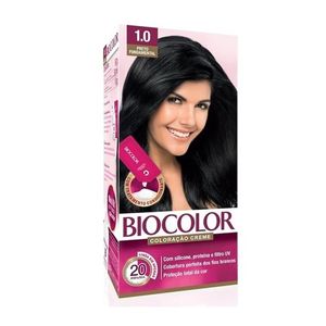 Tintura Creme Biocolor Mini, Nº 1.0 Preto Fundamental