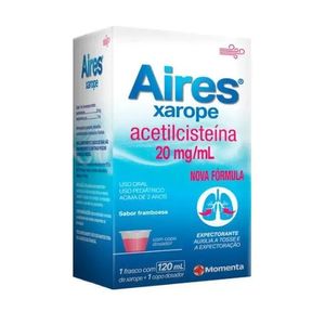 Aires Acetilcisteína 20mg Xarope 120ml-MOMENTA