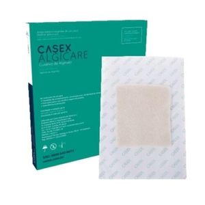 Curativo de Alginato de Cálcio e Sódio Casex 10cm x 10cm com 1 unidade