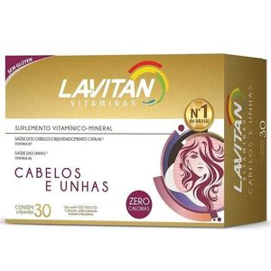 Lavitan Cabelos E Unhas 30 Cápsulas  cimed