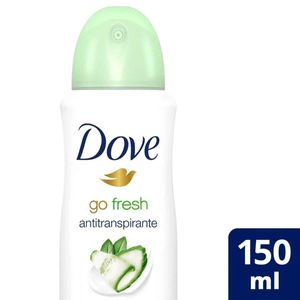 Desodorante Antitranspirante Dove Go Fresh Pepino E Chá Verde Aerossol 150ml